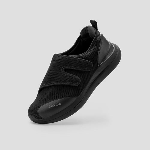 FitVille Men's EasyTop Diabetic Shoes V1