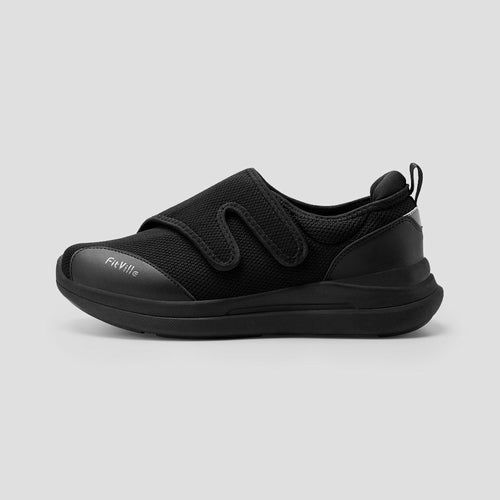 FitVille Women's EasyTop Diabetic Shoes V1
