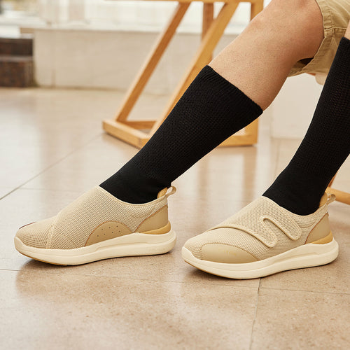 FitVille Men's EasyTop Diabetic Shoes V1