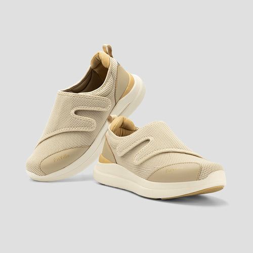 FitVille Women's EasyTop Diabetic Shoes V1