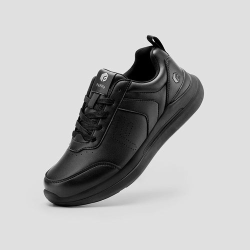 FitVille Men's BriskWalk Deluxe Lace-up Business Casual Sneaker V1