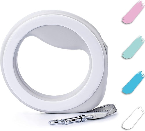 WAUDOG Hands Free Retractable Dog Leash for Small Medium and Large