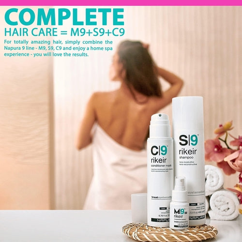 S9 Professional Moisturizing Shampoo for Damaged Hair (13.53 fl oz)