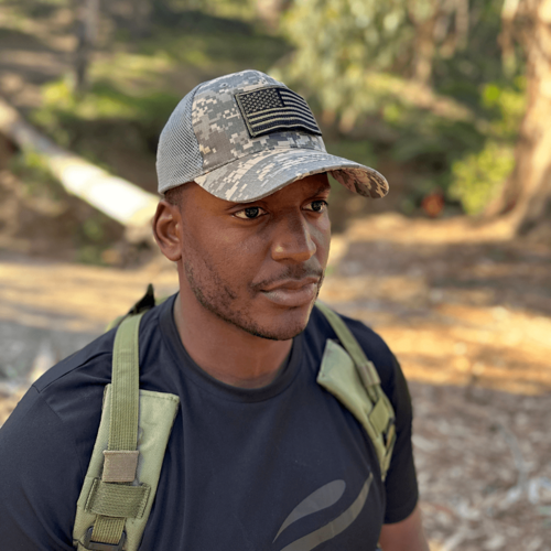 JupiterGear Military-Style Tactical Patch Hat with Adjustable Strap |