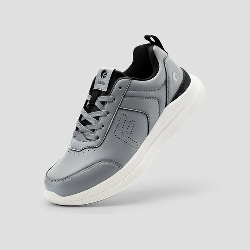 FitVille Men's BriskWalk Deluxe Lace-up Business Casual Sneaker V1