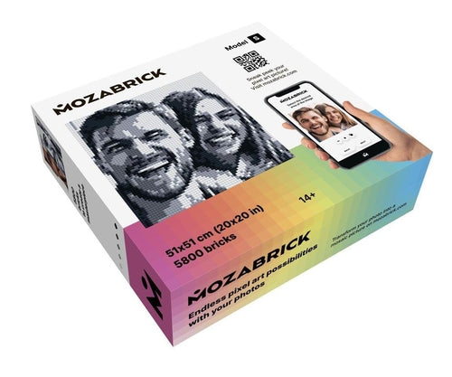 MOZABRICK Photo Construction Set Model S - Transform Any Picture into