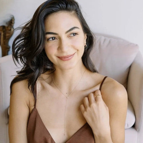 Crystal Lariat Necklace