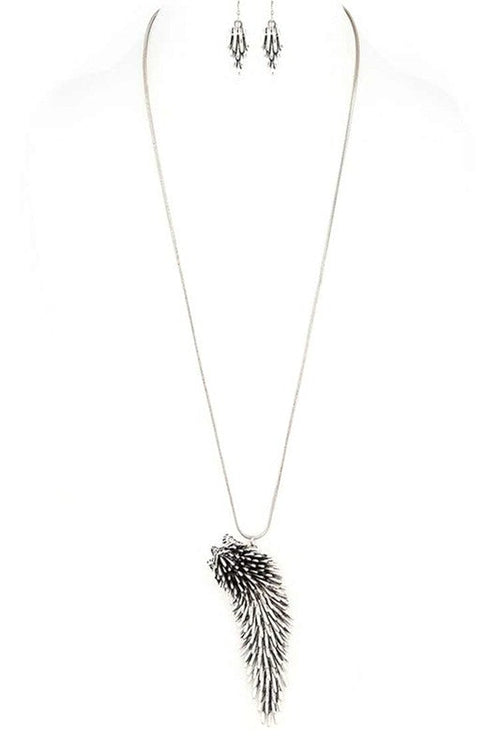 Iconic Porcupine Pendant Necklace Set