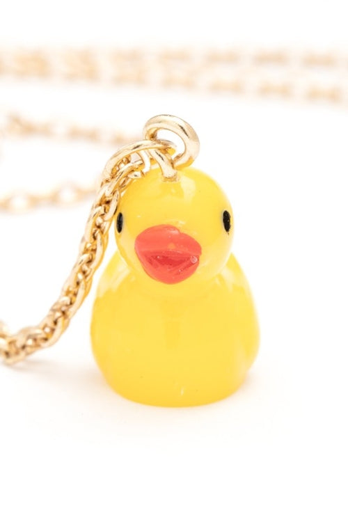 Iconic Duckling Pendant Necklace Set