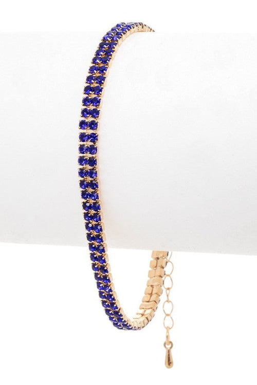 CZ Rhinestone Statement 3 PC Necklace Set