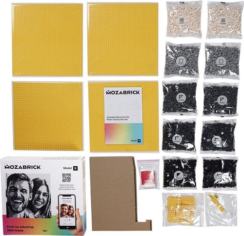 MOZABRICK Photo Construction Set Model S - Transform Any Picture into