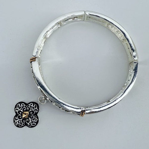 Stretchable Filigree Design Vintage Bracelet