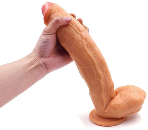 Large Dildo Super Long Realistic with Hands Free Suction Cup