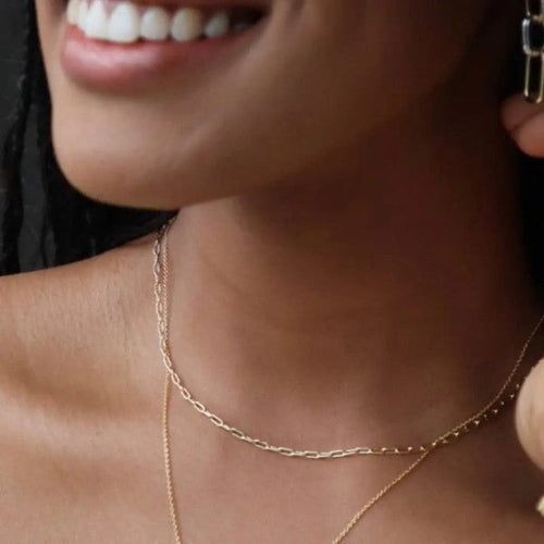 Olivia Oval Chain Necklace