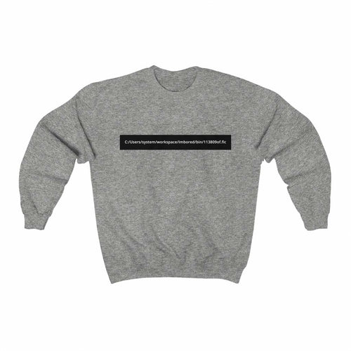 Mens Coding Logo Sweatshirt