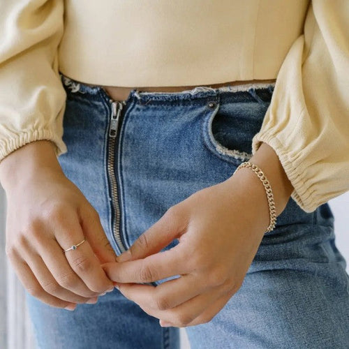 Fiona Thick Chain Bracelet - Final Sale