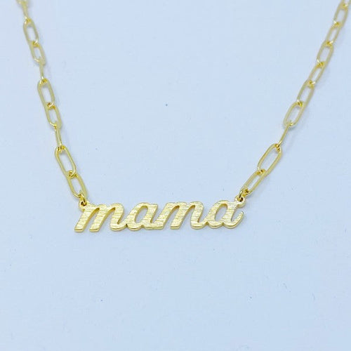 Mama Link Chain Necklace