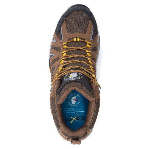 ROCKROOSTER Bedrock Brown 6 Inch Waterproof Hiking Boots with VIBRAM®