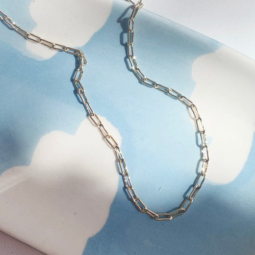 Olivia Oval Chain Necklace