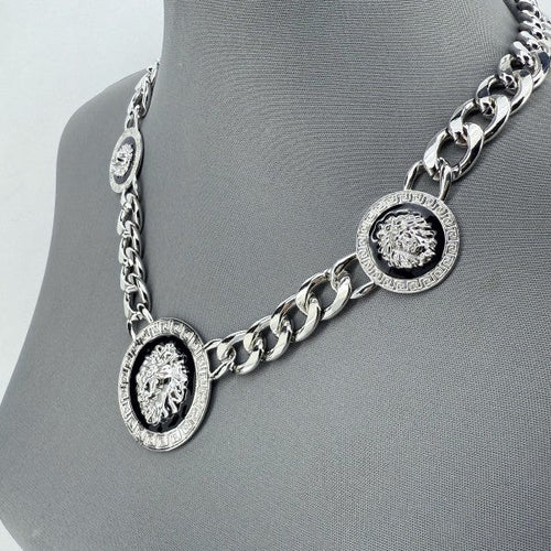 Lion Head Designer Inspired Necklace