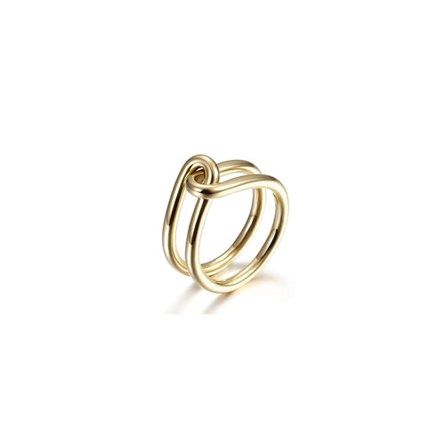 Gold Love Knot Ring