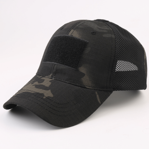 JupiterGear Military-Style Tactical Patch Hat with Adjustable Strap |