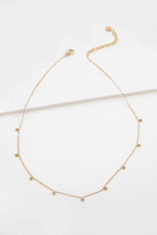 Dot Charm Necklace