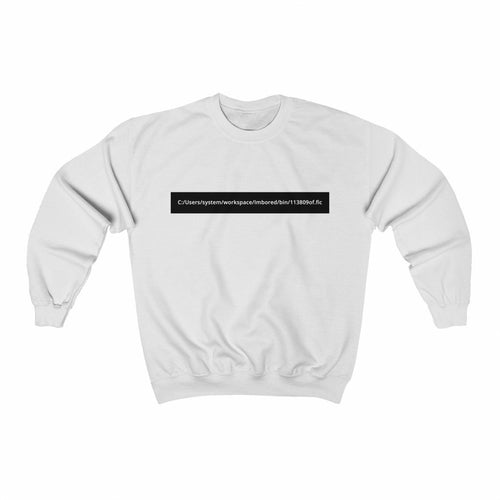 Mens Coding Logo Sweatshirt