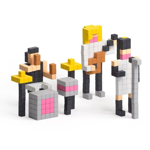 PIXIO-1600 Magnetic Blocks in 16 Colors +Free App