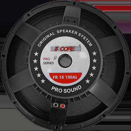 5Core 18 Inch Subwoofer Speaker 1000W Max 8Ohm Full Range Replacement