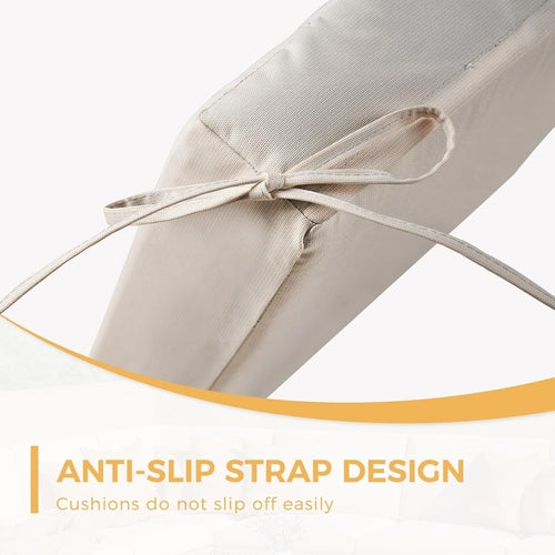 7-Piece Wicker Patio Furniture Set, Boho Outdoor Conversation Set