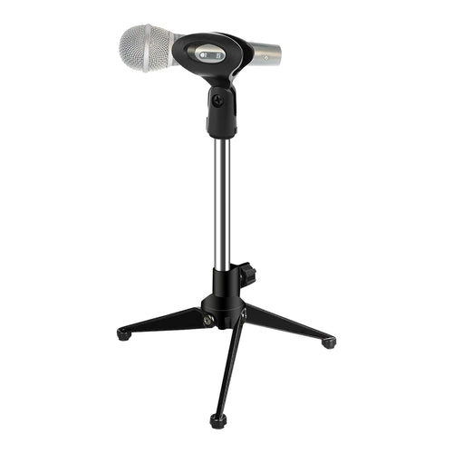 5Core Desktop Mic Stand Tripod Universal Desk Microphone Holder Table