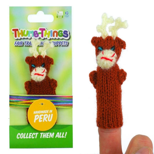 Baby Reindeer Finger Puppet