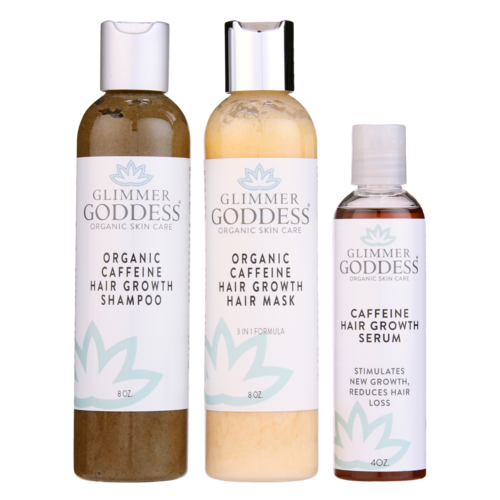 Organic Caffeine Hair Growth Trio