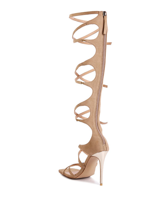 Gossip Dramatic Strappy Stiletto Heels