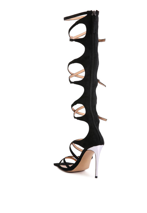 Gossip Dramatic Strappy Stiletto Heels