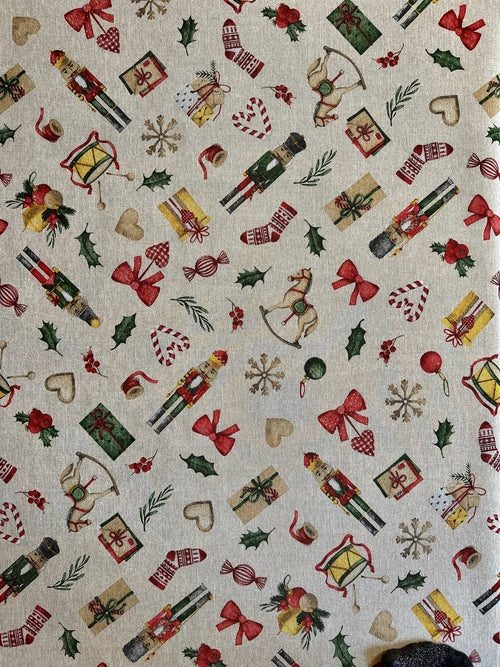 Rectangular Tablecloth, Christmas motive | Christmas Story