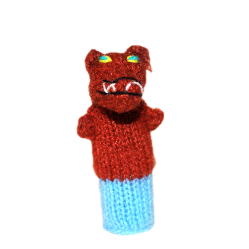 Big Bad Wolf Finger Puppet
