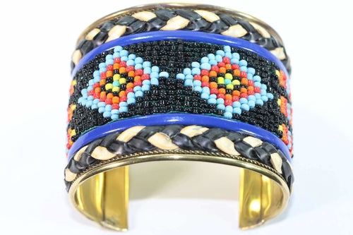 Beaded Cuff Bangles