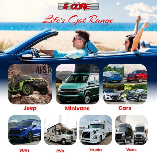 5 CORE 10 Inch Subwoofer Speaker 600W Max 4 Ohm Full Range Replacement