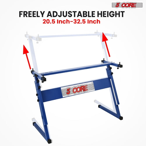 5 Core Keyboard Stand Z Style Height Adjustable Sturdy Piano Riser