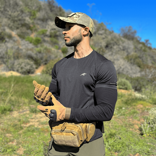Tactical-Style Patch Hat with Adjustable Strap