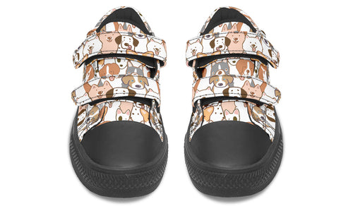 Kids Shoes Low Tops Dogs