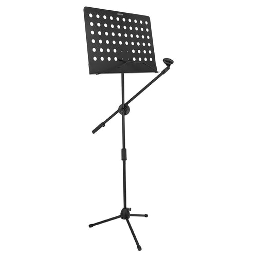 5 Core Music Stand Adjustable Desktop Book Stands w Mic Holder