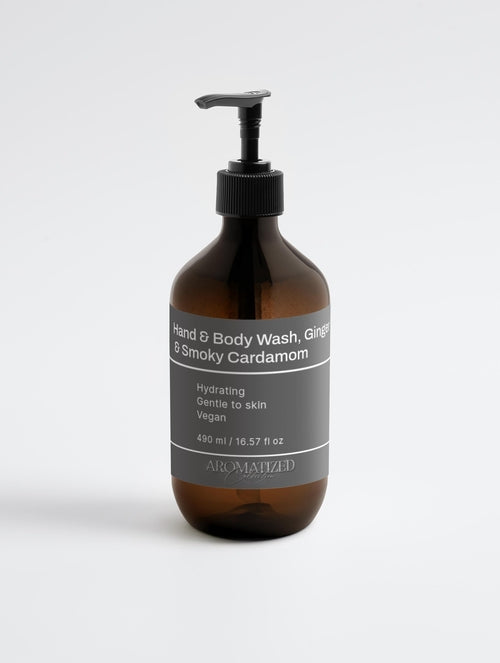 Hand & Body Wash, Ginger & Smoky Cardamom