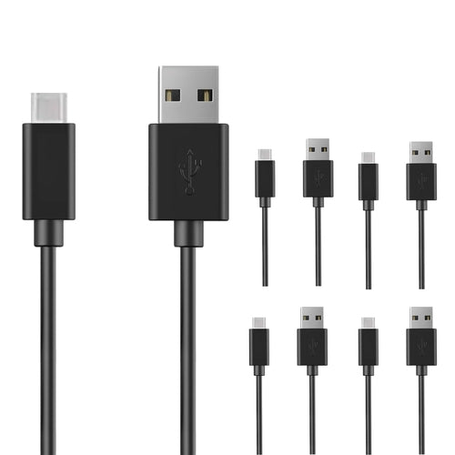 5Core USB to USB C Cable 5PCS 65W Fast Charging w Data Transfer