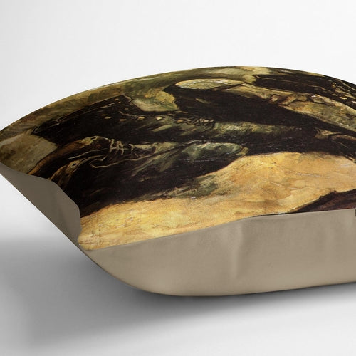 Three Pairs of Shoes by Van Gogh Cushion