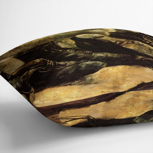 Three Pairs of Shoes by Van Gogh Cushion