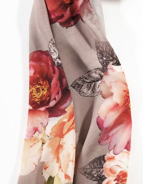 Digitally Printed Floral Scarf