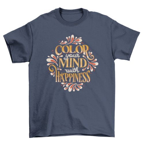 Color your mind t-shirt
